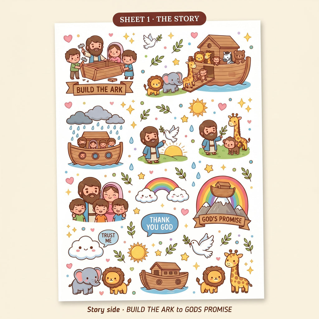 Noah's Ark — Sticker Pack