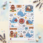 Jonah and the Whale — Sticker Pack
