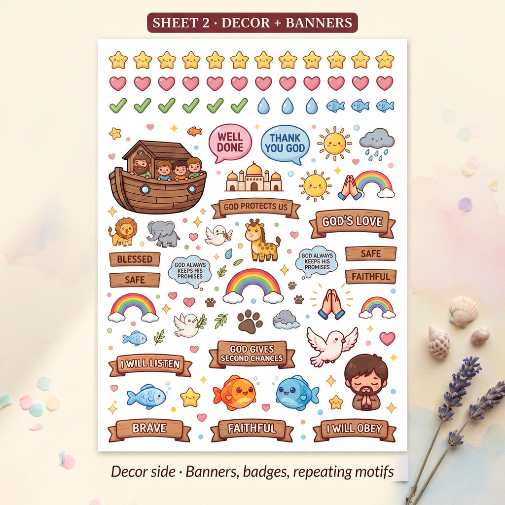 Noah's Ark — Sticker Pack