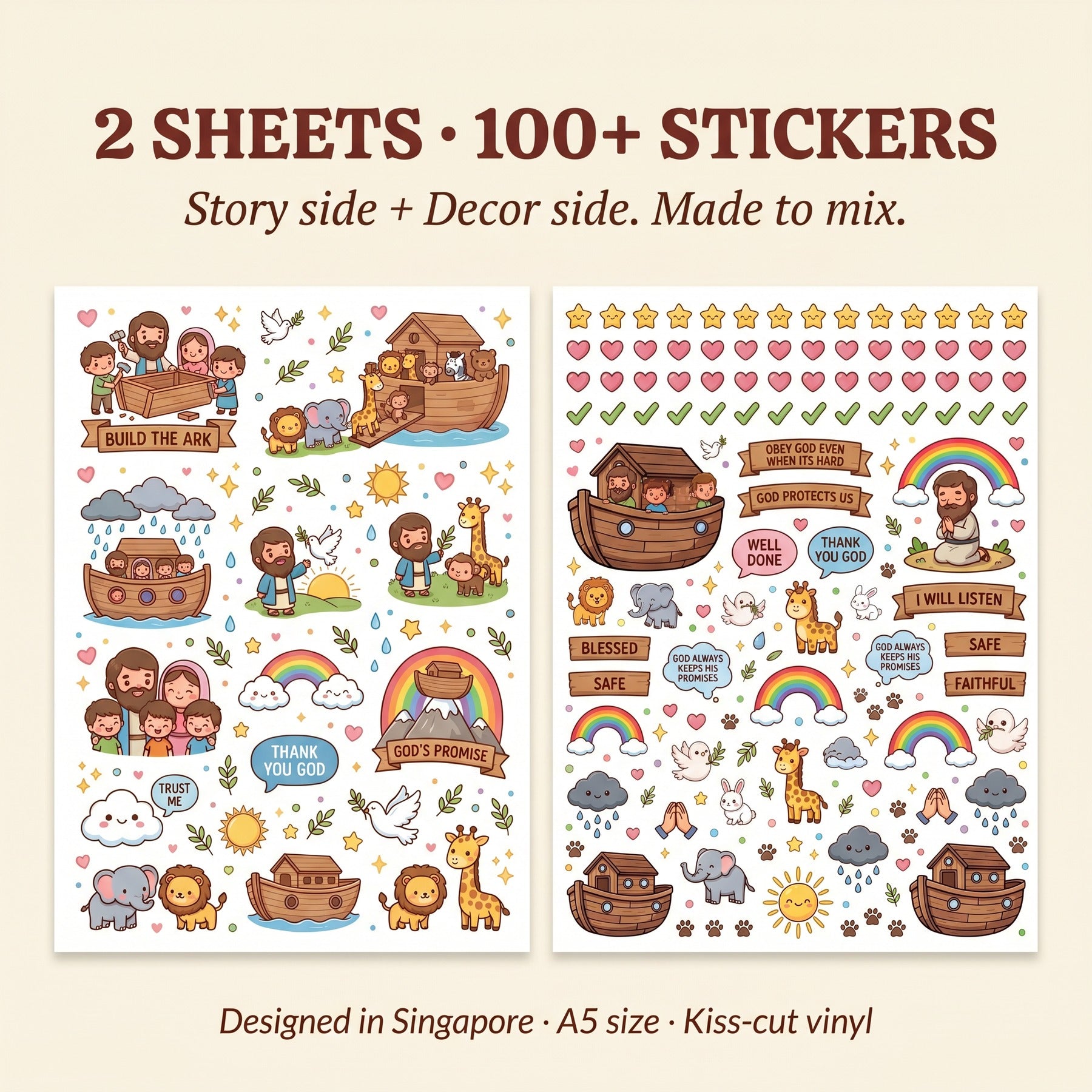 Noah's Ark — Sticker Pack
