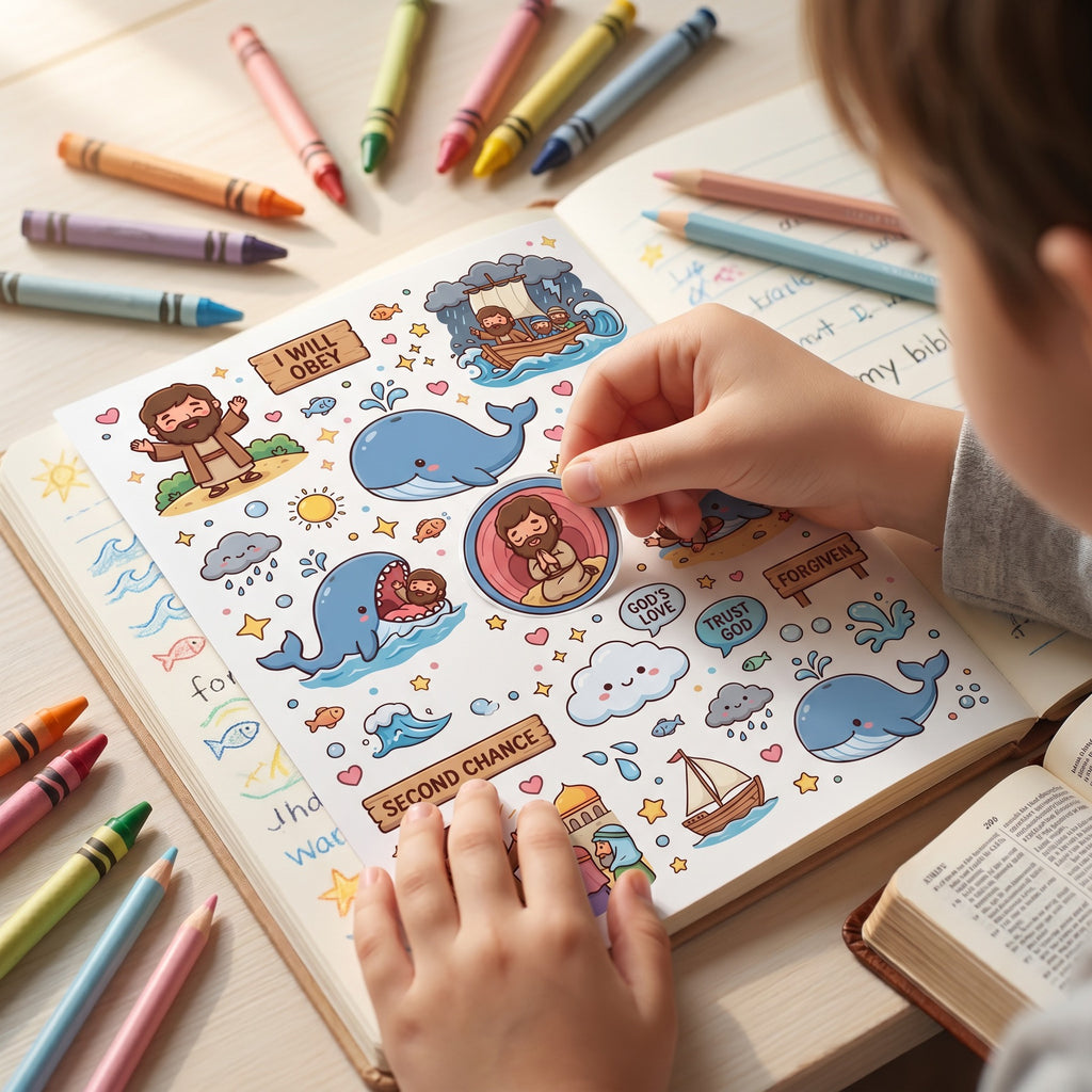 Jonah and the Whale — Sticker Pack