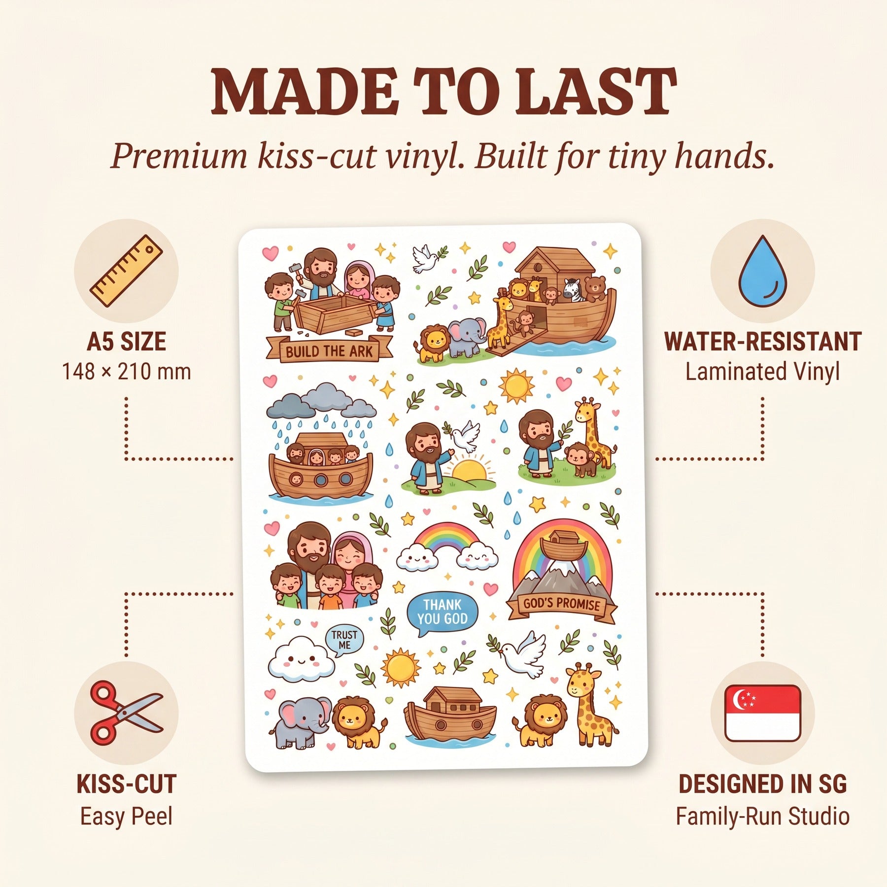 Noah's Ark — Sticker Pack