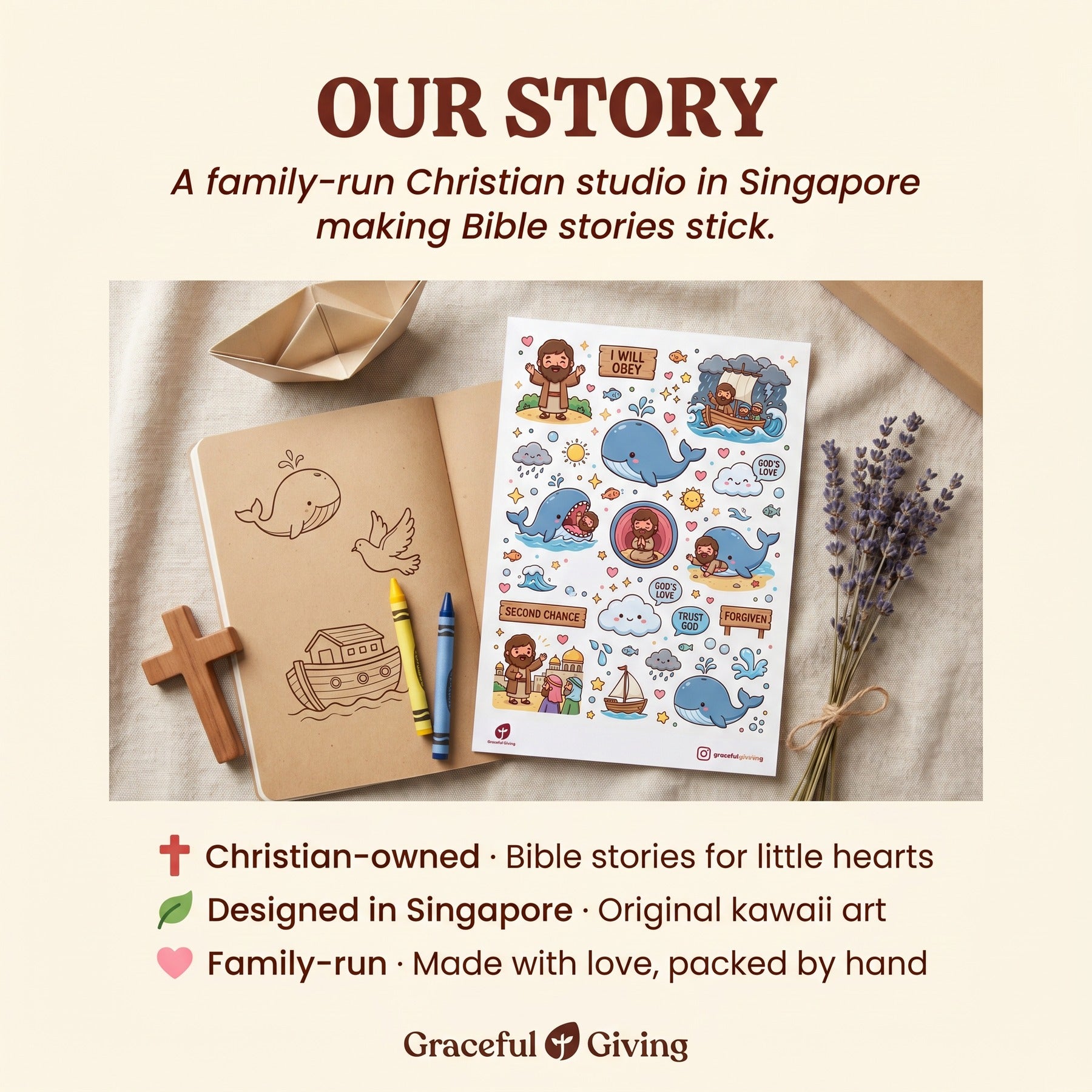 Jonah and the Whale — Sticker Pack
