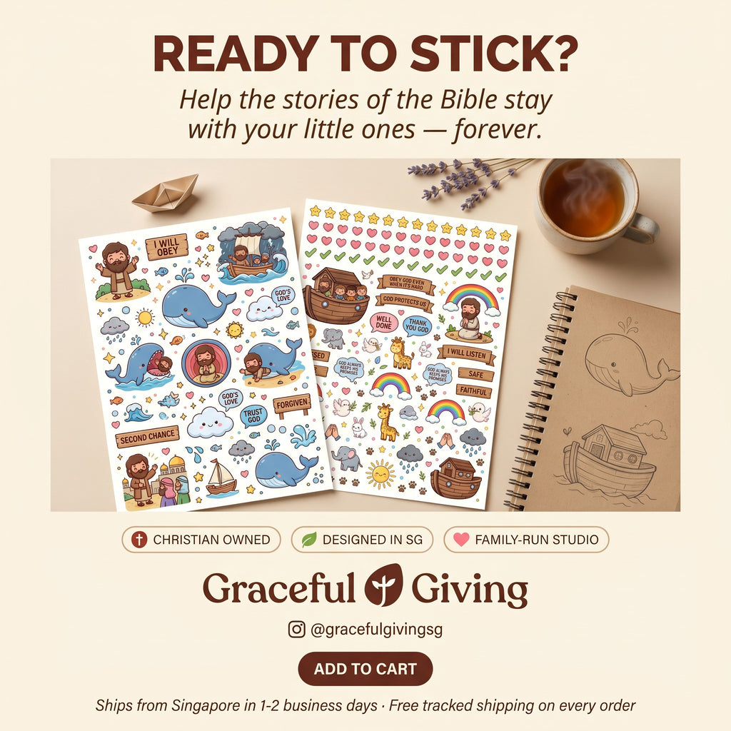 Jonah and the Whale — Sticker Pack